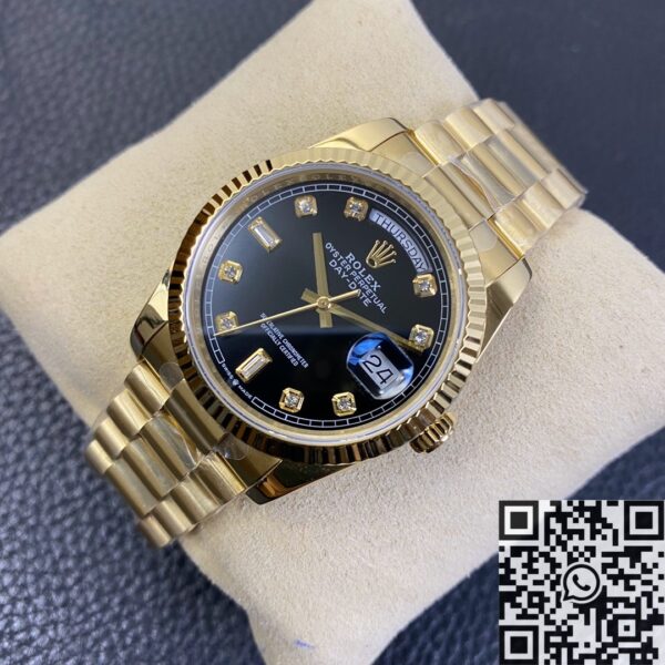 Rolex Day Date Msrp M128238 Rose Gold Diamond Watch 36mm