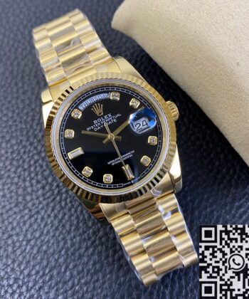 Rolex Day Date Msrp M128238 Rose Gold Diamond Watch 36mm