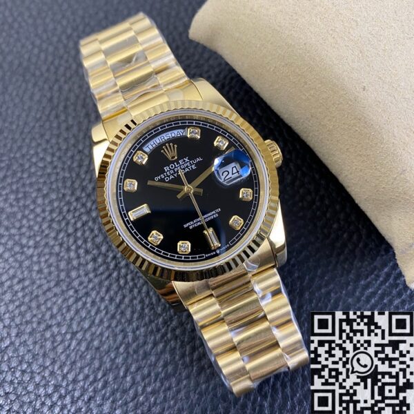 Rolex Day Date Msrp M128238 Rose Gold Diamond Watch 36mm