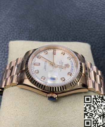 Rolex Gold Day Date 118238 Rose Watches 36mm BP Factory