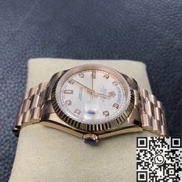 Rolex Gold Day Date 118238 Rose Watches 36mm BP Factory