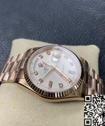 Rolex Gold Day Date 118238 Rose Watches 36mm BP Factory