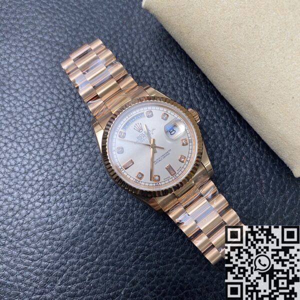 Rolex Gold Day Date 118238 Rose Watches 36mm BP Factory