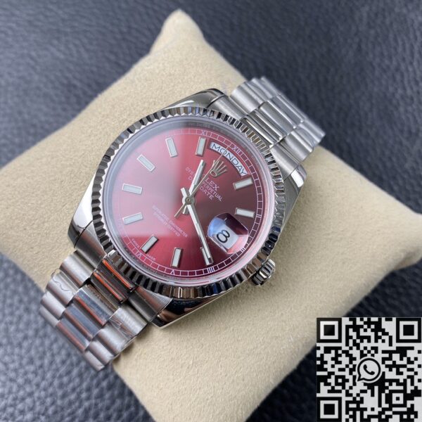 36MM Day-Date Rolex 118239 Cherry Dial Watch BP Factory