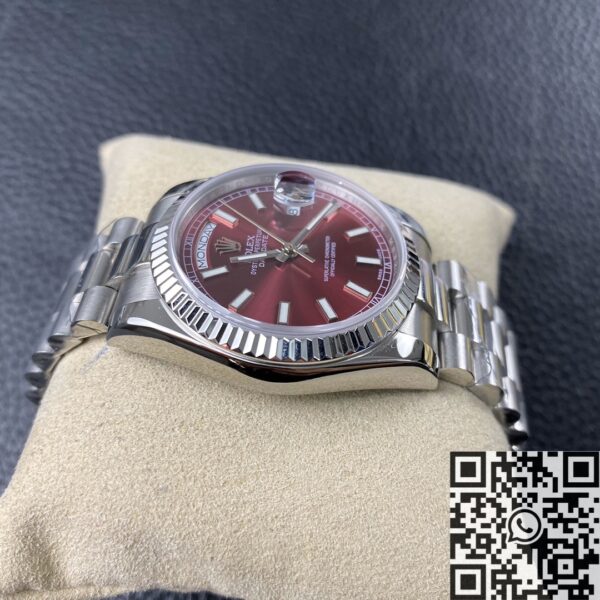 36MM Day-Date Rolex 118239 Cherry Dial Watch BP Factory