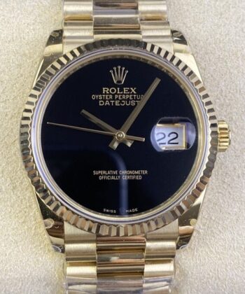 Rolex Datejust Gold Custom M126233 Size 36mm BP Factory