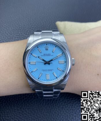 BP Factory Oyster Perpetual Rolex M124300-0006 Tiffany Blue 41
