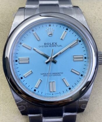 BP Factory Oyster Perpetual Rolex M124300-0006 Tiffany Blue 41