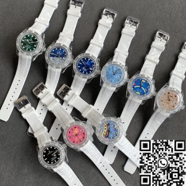 Rolex Submariner 2024​ CN Custom Acrylic Clear Lunar Starry