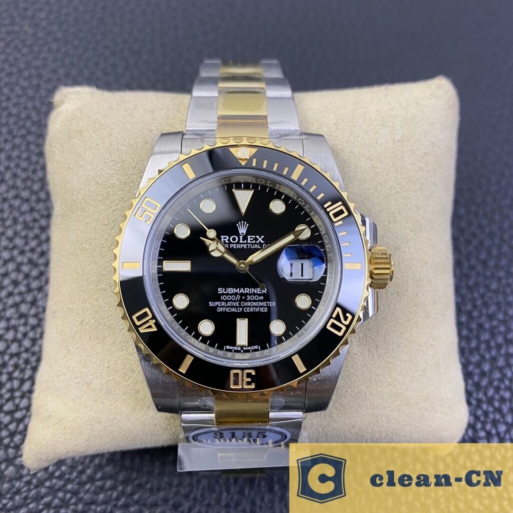 Submariner Gold And Black Clean Factory accurate replica original