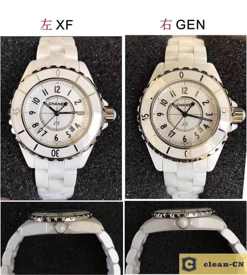 Chanel J12 Watch Real VS Fake​ XF Factory Detailed Comparison
