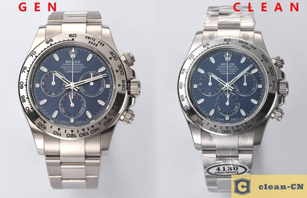 Daytona 116509 Clean Factory Platinum V3 Blue Panda Dial