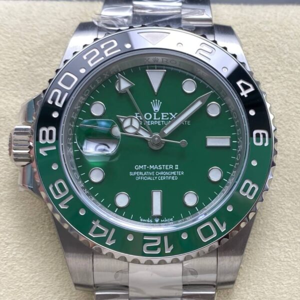 Master II GMT Rolex M126720VTNR-0001 Sprite Bezel 3285 ARF