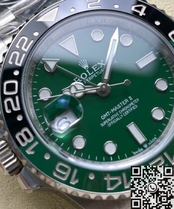 Master II GMT Rolex M126720VTNR-0001 Sprite Bezel 3285 ARF