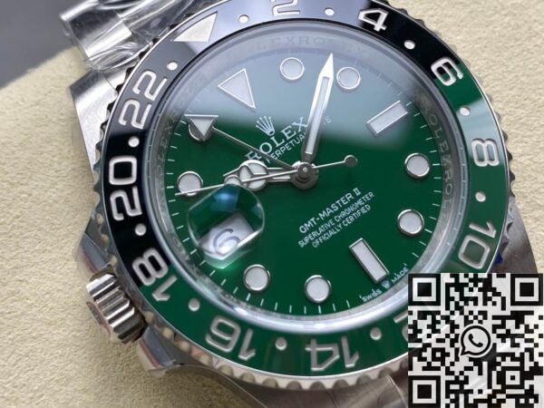 Master II GMT Rolex M126720VTNR-0001 Sprite Bezel 3285 ARF