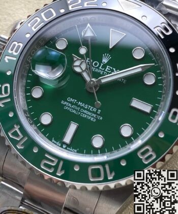 Master II GMT Rolex M126720VTNR-0001 Sprite Bezel 3285 ARF
