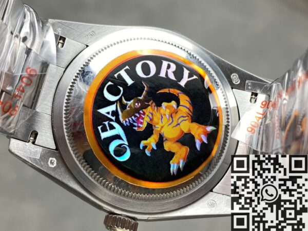 Day Date 36 Rolex M128236-0017 White Dial Watch Q Factory