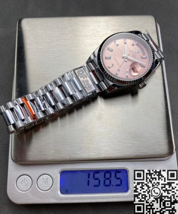 Watch Day And Date Rolex M128236-0024 Pink Dial 36 Q Factory