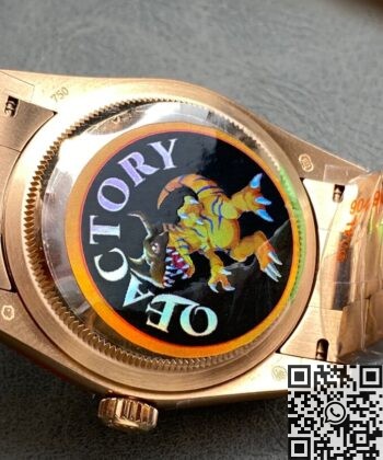 Orient Date Day​ Rolex M128235-0075 Smoked Brown 36mm Q