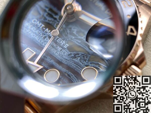 Rose Gold GMT Master II Rolex M126715CHNR-0002 Watch 3285