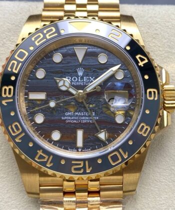 Gold GMT Master II Rolex 126718GRNR-0002 Watch 3285 ARF
