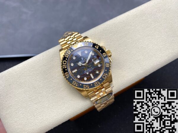 Gold GMT Master II Rolex 126718GRNR-0002 Watch 3285 ARF