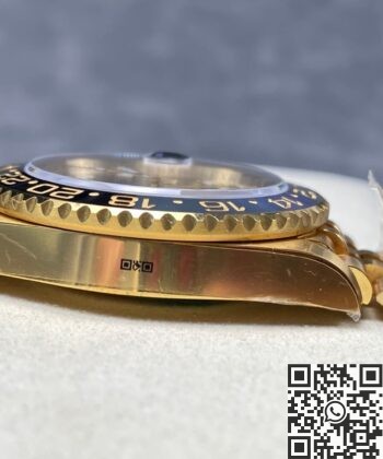 Gold GMT Master II Rolex 126718GRNR-0002 Watch 3285 ARF