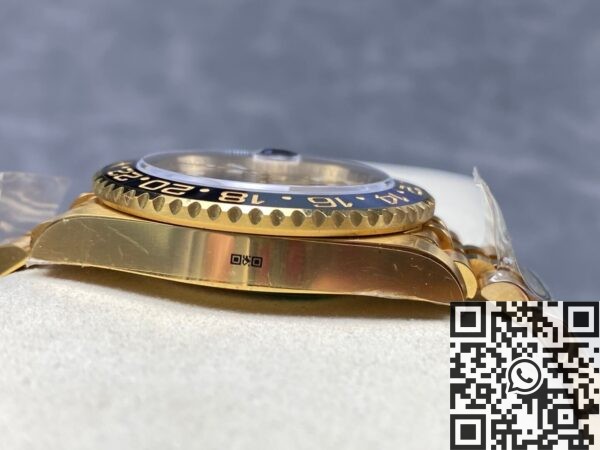 Gold GMT Master II Rolex 126718GRNR-0002 Watch 3285 ARF