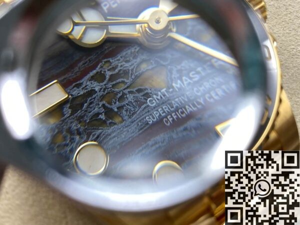 Gold GMT Master II Rolex 126718GRNR-0002 Watch 3285 ARF