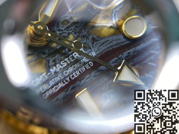 Gold GMT Master II Rolex 126718GRNR-0002 Watch 3285 ARF
