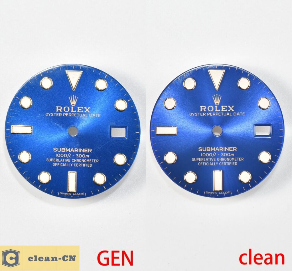 Submariner 116610 Genuine vs. CLEAN Factory V5 edition 40mm
