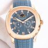 Patek Philippe 5261R Aquanaut​ Rose Gold Blue Dial Watch