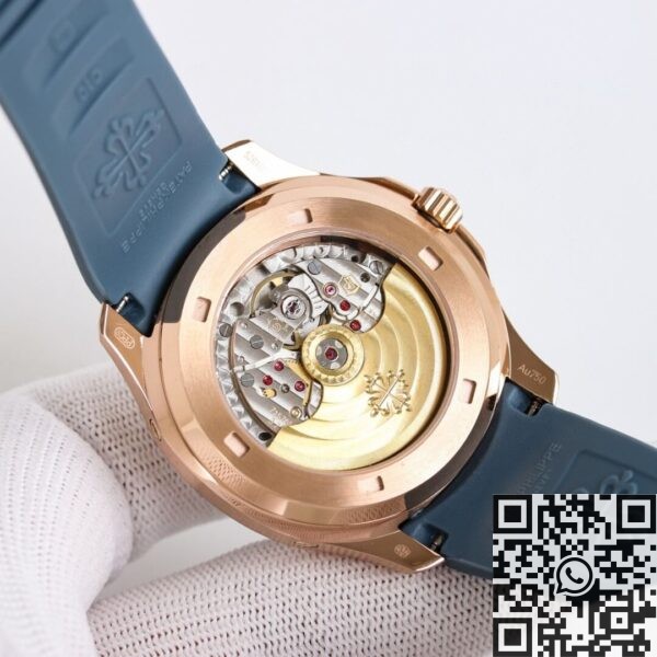 Patek Philippe 5261R Aquanaut​ Rose Gold Blue Dial Watch