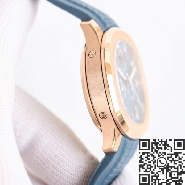 Patek Philippe 5261R Aquanaut​ Rose Gold Blue Dial Watch