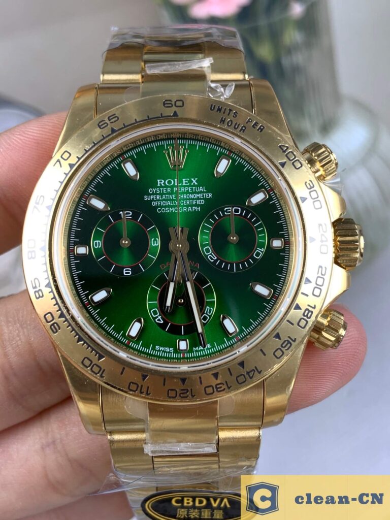 Rolex Daytona Gold Green Dial​ CBD Factory In Depth Review