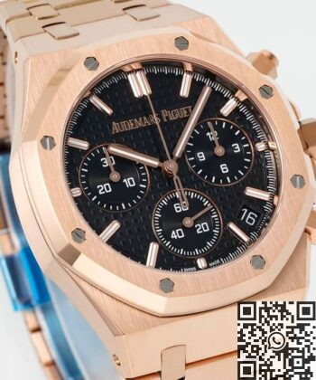 Rose Gold Audemars Piguet Watch 26240OR.00.1320OR.06 Black