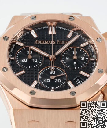 Rose Gold Audemars Piguet Watch 26240OR.00.1320OR.06 Black