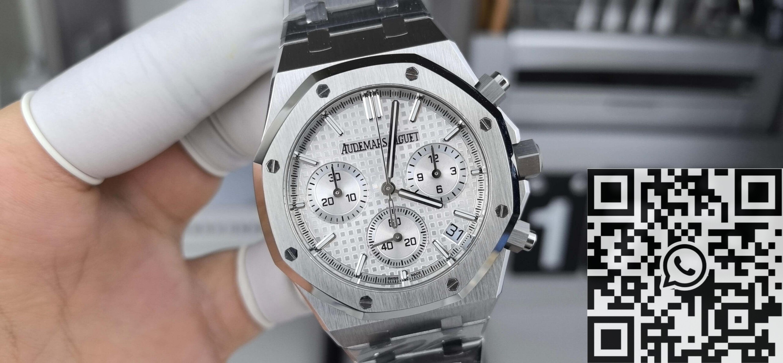 Replica Audemars Piguet 26240ST.OO.1320ST.07 White Dial APS